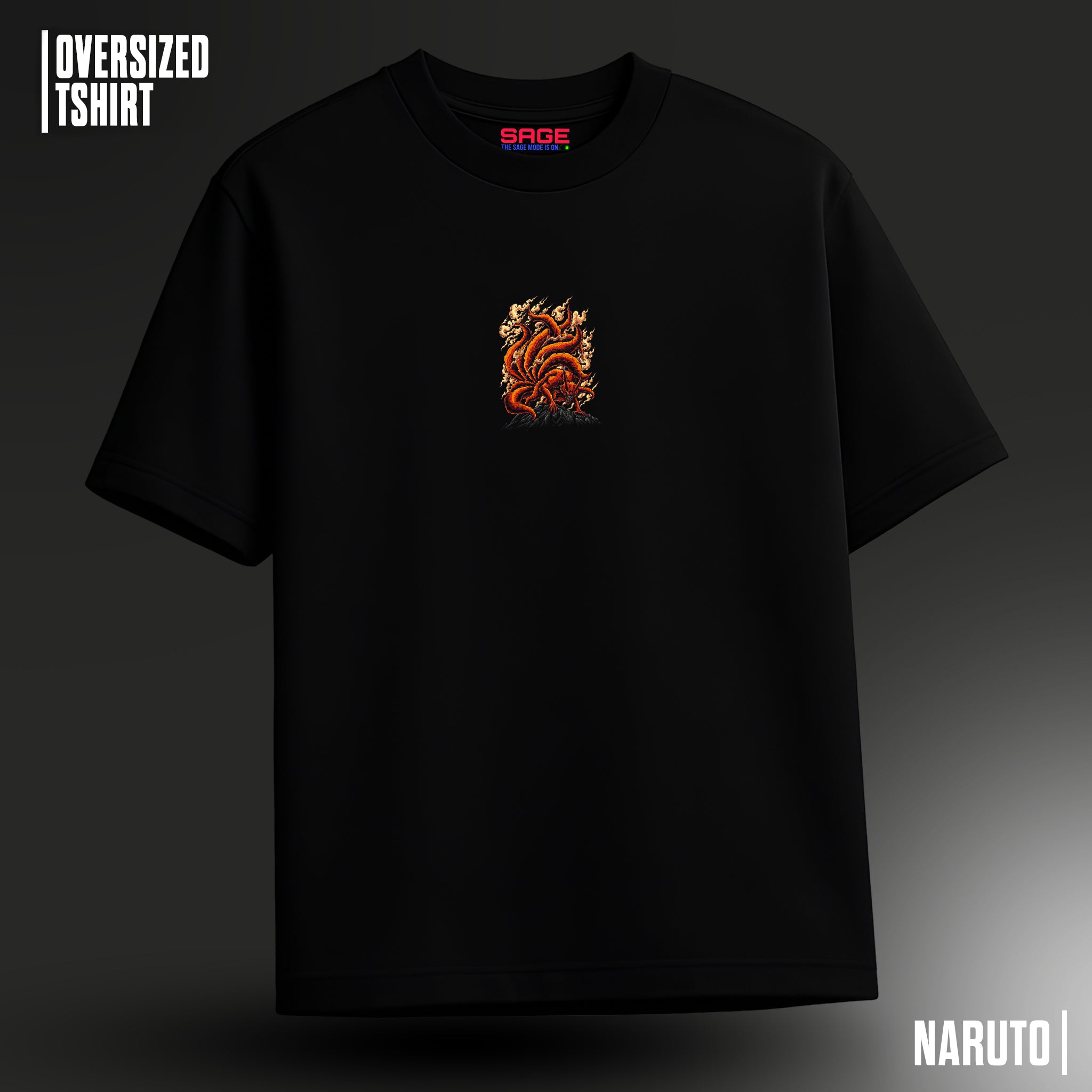 9 TAILS CLOAK /  OVERSIZE T-SHIRT